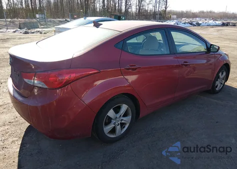 2013 Hyundai Elantra Gls/Limited z USA, uszkodzony, nr VIN KMHDH4AEXDU494468
